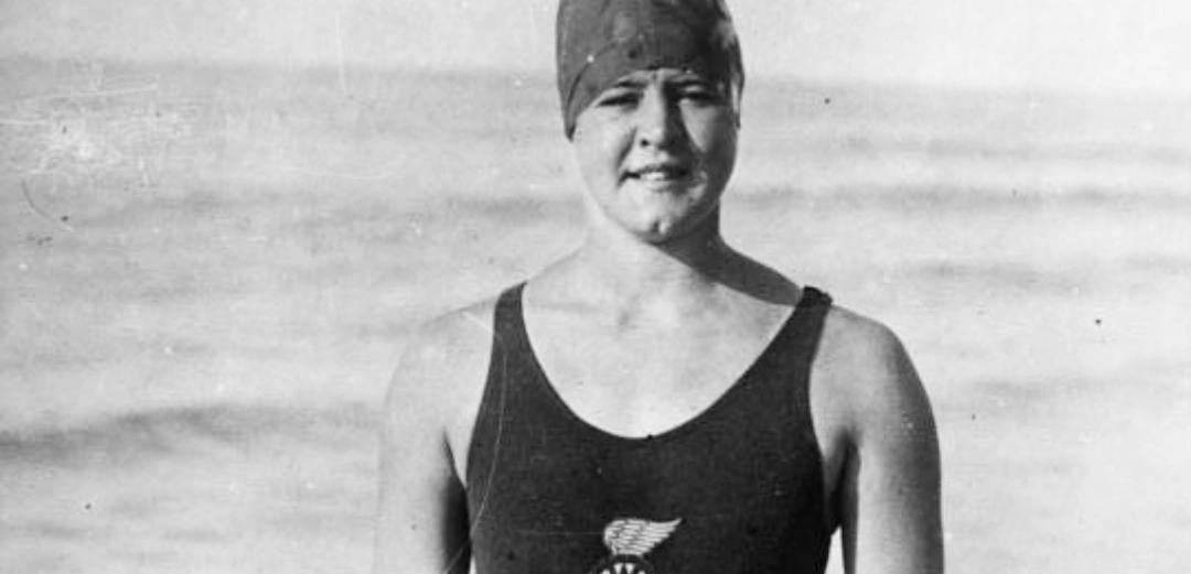 2 | Gertrude Ederle: The Fastest Swimmer. Remembered as the First Woman.